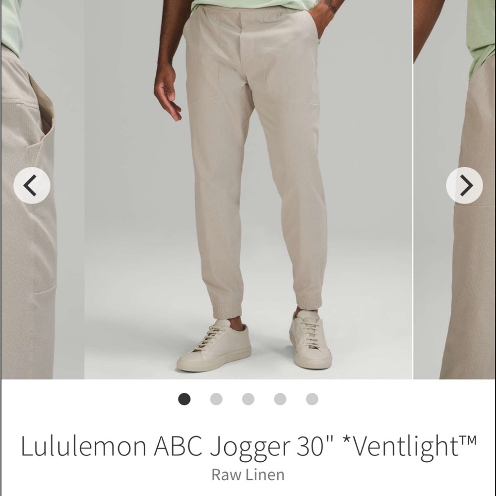 Lululemon ABC Jogger Mens